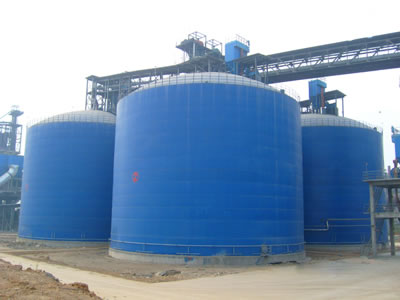 平罗水泥钢板库改造