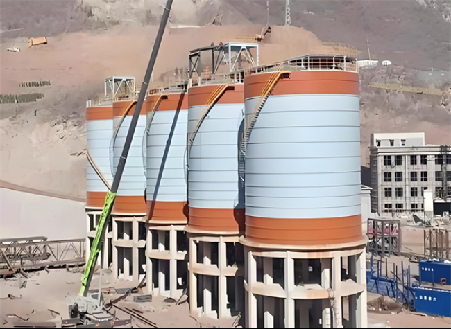 平罗高架钢板仓